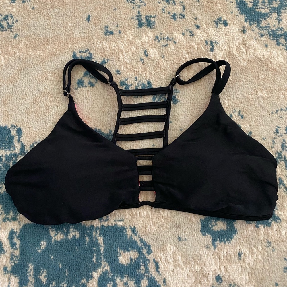 Black bikini top - Hollister